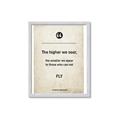 Picture of The higher we soar _GroupedProduct_Rectangle_Portrait_Framed_Matted_