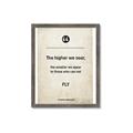 Picture of The higher we soar _GroupedProduct_Rectangle_Portrait_Framed_Matted_