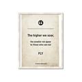 Picture of The higher we soar _GroupedProduct_Rectangle_Portrait_Framed_Matted_