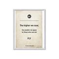 Picture of The higher we soar _GroupedProduct_Rectangle_Portrait_Framed_Matted_