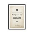 Picture of The higher we soar _GroupedProduct_Rectangle_Portrait_Framed_Matted_