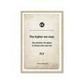Picture of The higher we soar _GroupedProduct_Rectangle_Portrait_Framed_Matted_