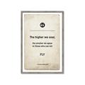 Picture of The higher we soar _GroupedProduct_Rectangle_Portrait_Framed_Matted_