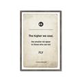 Picture of The higher we soar _GroupedProduct_Rectangle_Portrait_Framed_Matted_