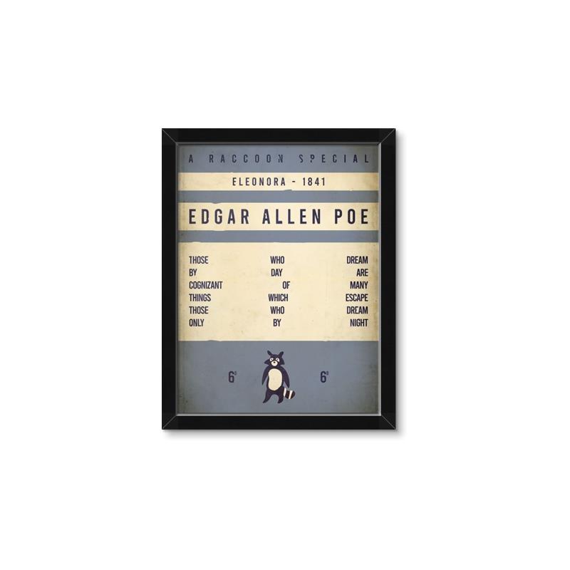 Picture of Edgar Allen Poe _GroupedProduct_Rectangle_Portrait_Framed_Matted_