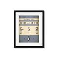 Picture of Edgar Allen Poe _GroupedProduct_Rectangle_Portrait_Framed_Matted_