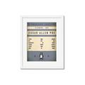 Picture of Edgar Allen Poe _GroupedProduct_Rectangle_Portrait_Framed_Matted_