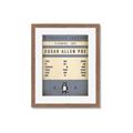 Picture of Edgar Allen Poe _GroupedProduct_Rectangle_Portrait_Framed_Matted_