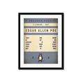 Picture of Edgar Allen Poe _GroupedProduct_Rectangle_Portrait_Framed_Matted_