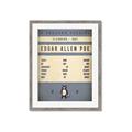 Picture of Edgar Allen Poe _GroupedProduct_Rectangle_Portrait_Framed_Matted_