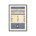 Picture of Edgar Allen Poe _GroupedProduct_Rectangle_Portrait_Framed_Matted_