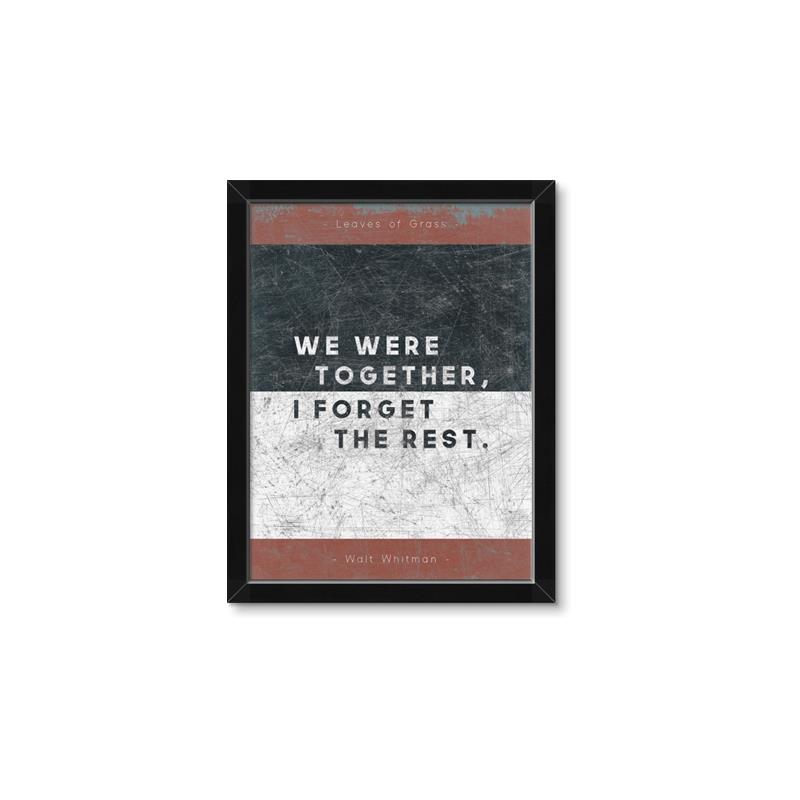 Picture of We Were Together - Whitman _GroupedProduct_Rectangle_Portrait_Framed_Matted_