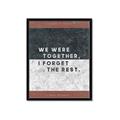 Picture of We Were Together - Whitman _GroupedProduct_Rectangle_Portrait_Framed_Matted_
