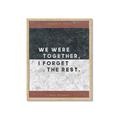 Picture of We Were Together - Whitman _GroupedProduct_Rectangle_Portrait_Framed_Matted_