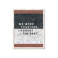 Picture of We Were Together - Whitman _GroupedProduct_Rectangle_Portrait_Framed_Matted_