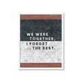 Picture of We Were Together - Whitman _GroupedProduct_Rectangle_Portrait_Framed_Matted_