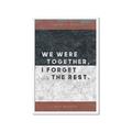 Picture of We Were Together - Whitman _GroupedProduct_Rectangle_Portrait_Framed_Matted_