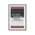 Picture of We Were Together - Whitman _GroupedProduct_Rectangle_Portrait_Framed_Matted_