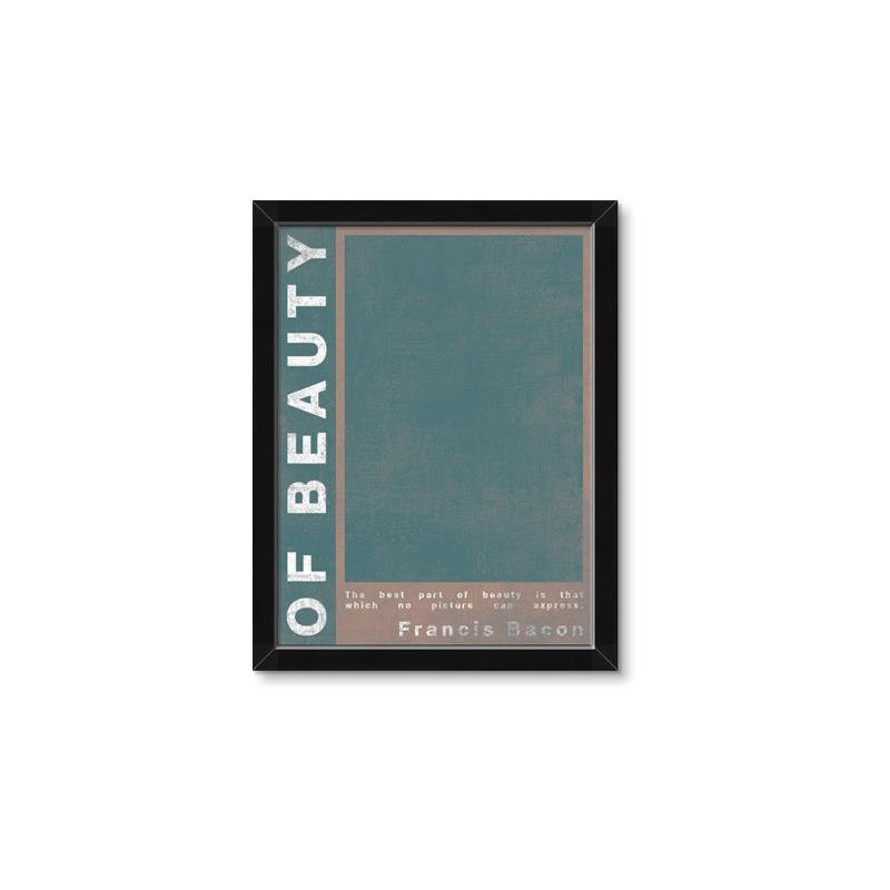 Picture of Of Beauty - F.Bacon _GroupedProduct_Rectangle_Portrait_Framed_Matted_