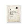 Picture of Beginning of all wisdom _GroupedProduct_Rectangle_Portrait_Framed_Matted_