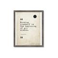 Picture of Beginning of all wisdom _GroupedProduct_Rectangle_Portrait_Framed_Matted_