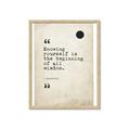 Picture of Beginning of all wisdom _GroupedProduct_Rectangle_Portrait_Framed_Matted_
