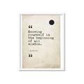 Picture of Beginning of all wisdom _GroupedProduct_Rectangle_Portrait_Framed_Matted_