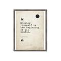 Picture of Beginning of all wisdom _GroupedProduct_Rectangle_Portrait_Framed_Matted_