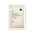 Picture of Beginning of all wisdom _GroupedProduct_Rectangle_Portrait_Framed_Matted_