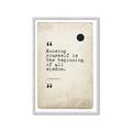 Picture of Beginning of all wisdom _GroupedProduct_Rectangle_Portrait_Framed_Matted_