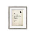 Picture of Beginning of all wisdom _GroupedProduct_Rectangle_Portrait_Framed_Matted_