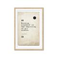 Picture of Beginning of all wisdom _GroupedProduct_Rectangle_Portrait_Framed_Matted_