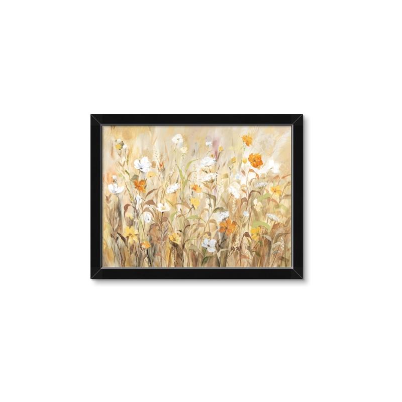 Picture of Fall Flower Fields _GroupedProduct_Rectangle_Landscape_Framed_Matted_