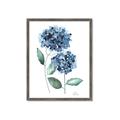 Picture of Blue Hydrangeas I _GroupedProduct_Rectangle_Portrait_Framed_Matted_