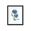 Picture of Blue Hydrangeas I _GroupedProduct_Rectangle_Portrait_Framed_Matted_