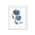 Picture of Blue Hydrangeas I _GroupedProduct_Rectangle_Portrait_Framed_Matted_