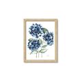 Picture of Blue Hydrangeas II _GroupedProduct_Rectangle_Portrait_Framed_Matted_