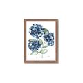 Picture of Blue Hydrangeas II _GroupedProduct_Rectangle_Portrait_Framed_Matted_