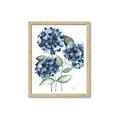 Picture of Blue Hydrangeas II _GroupedProduct_Rectangle_Portrait_Framed_Matted_
