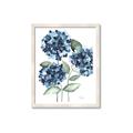 Picture of Blue Hydrangeas II _GroupedProduct_Rectangle_Portrait_Framed_Matted_
