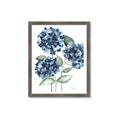 Picture of Blue Hydrangeas II _GroupedProduct_Rectangle_Portrait_Framed_Matted_