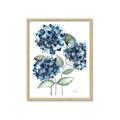 Picture of Blue Hydrangeas II _GroupedProduct_Rectangle_Portrait_Framed_Matted_