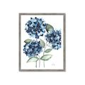 Picture of Blue Hydrangeas II _GroupedProduct_Rectangle_Portrait_Framed_Matted_