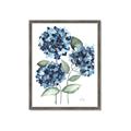 Picture of Blue Hydrangeas II _GroupedProduct_Rectangle_Portrait_Framed_Matted_