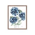 Picture of Blue Hydrangeas II _GroupedProduct_Rectangle_Portrait_Framed_Matted_