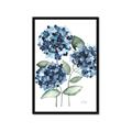 Picture of Blue Hydrangeas II _GroupedProduct_Rectangle_Portrait_Framed_Matted_