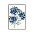 Picture of Blue Hydrangeas II _GroupedProduct_Rectangle_Portrait_Framed_Matted_