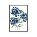 Picture of Blue Hydrangeas II _GroupedProduct_Rectangle_Portrait_Framed_Matted_