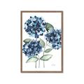 Picture of Blue Hydrangeas II _GroupedProduct_Rectangle_Portrait_Framed_Matted_