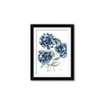 Picture of Blue Hydrangeas II _GroupedProduct_Rectangle_Portrait_Framed_Matted_